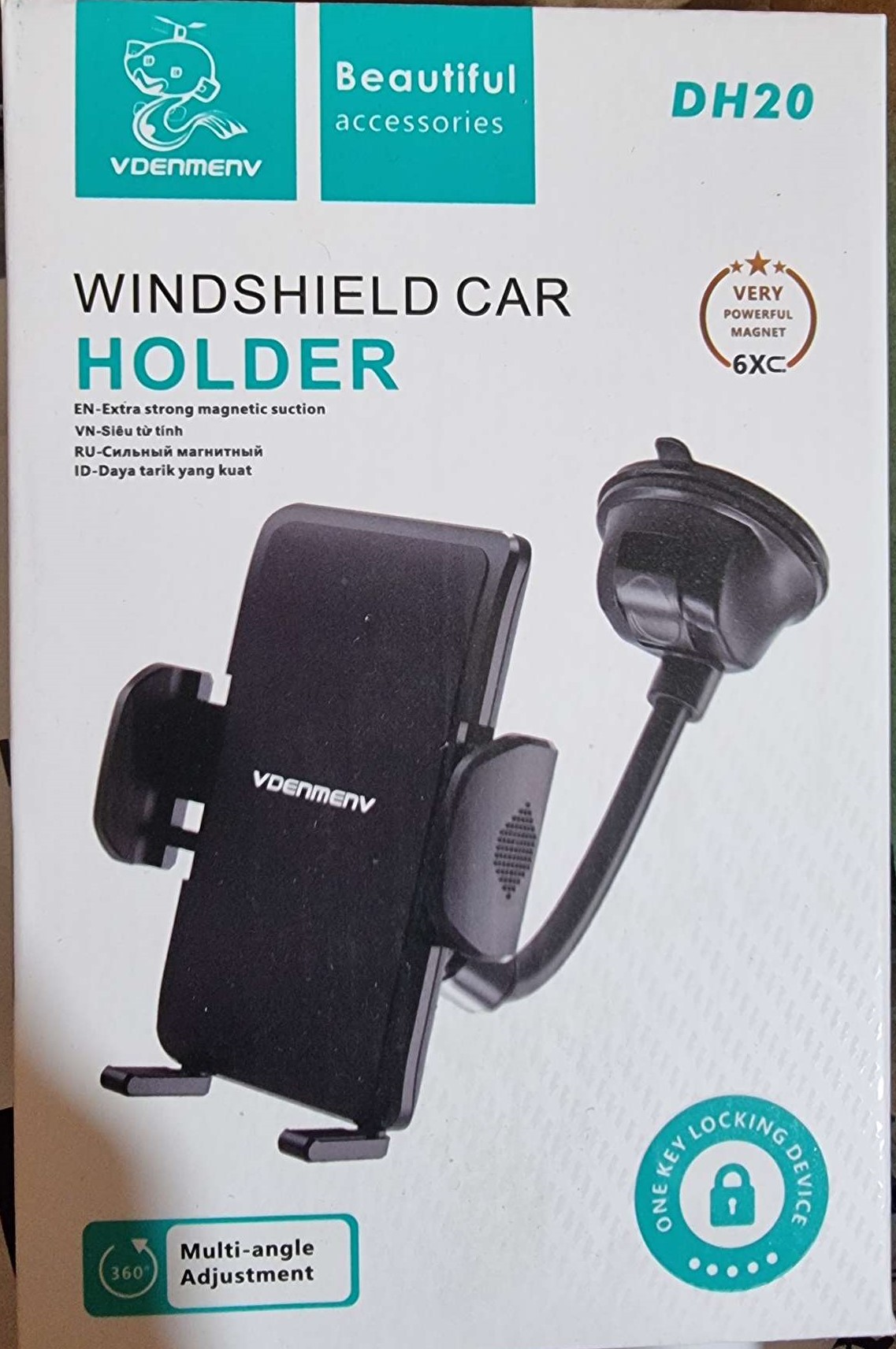 هولدر موبایل ویره خودرو VDENMENV مدل DH20
