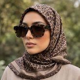 عینک آفتابی زنانه طرح پلنگی