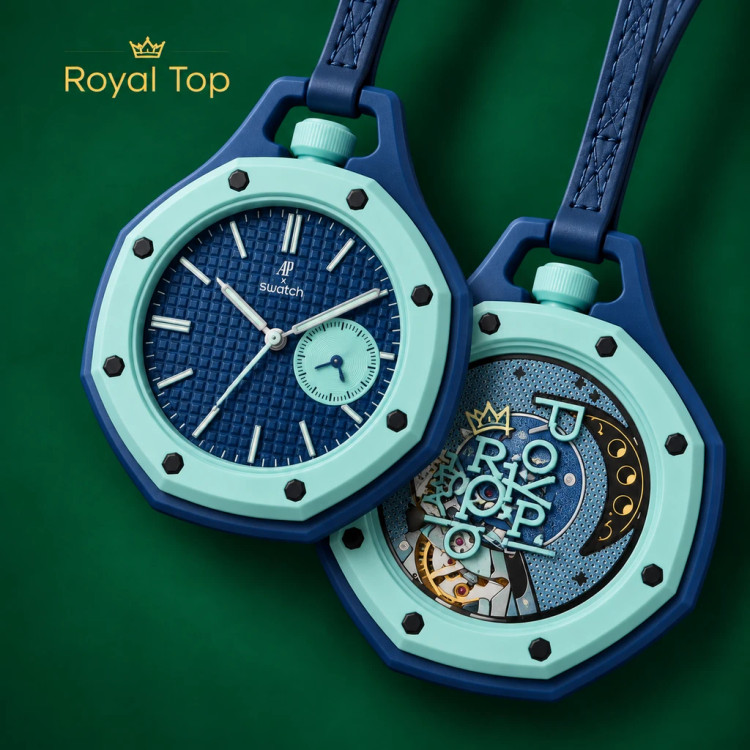 ساعت آویز Audemars Piguet × Swatch کالکشن Royal Pop
