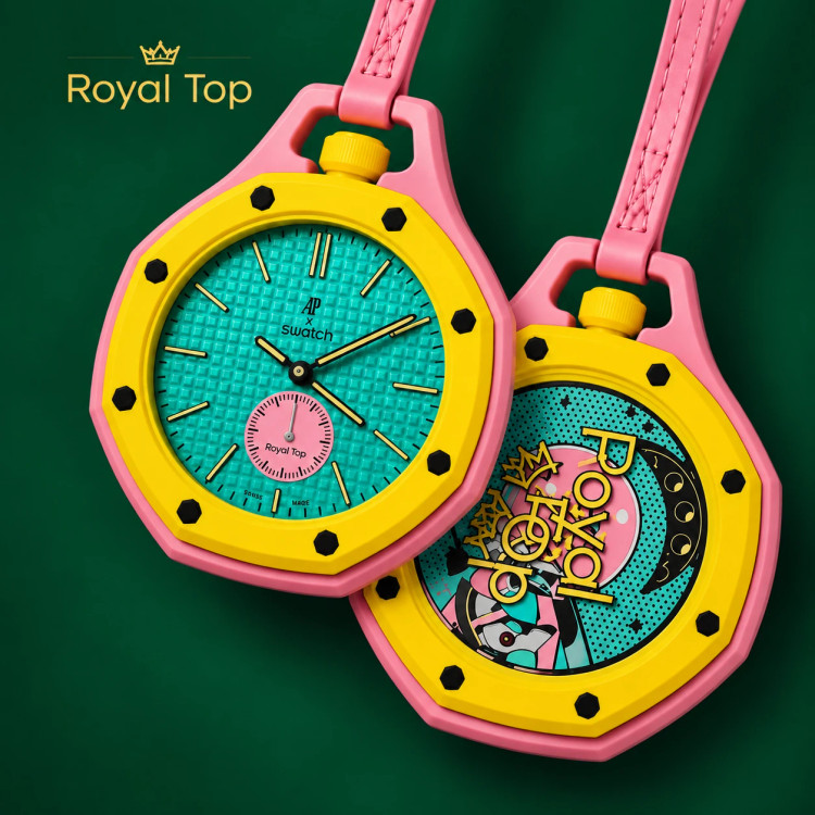 ساعت آویز Audemars Piguet × Swatch کالکشن Royal Pop