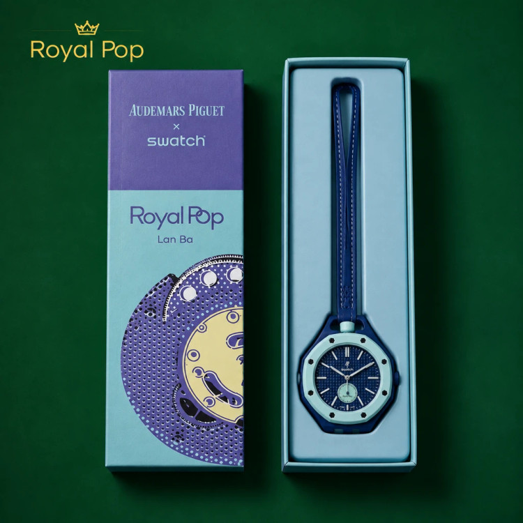 ساعت آویز Audemars Piguet × Swatch کالکشن Royal Pop