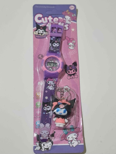 ست ساعت و پاسوییچی بچگانه با طرح کرومی از برند Cute toys