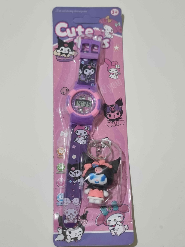 ست ساعت و پاسوییچی بچگانه با طرح کرومی از برند Cute toys