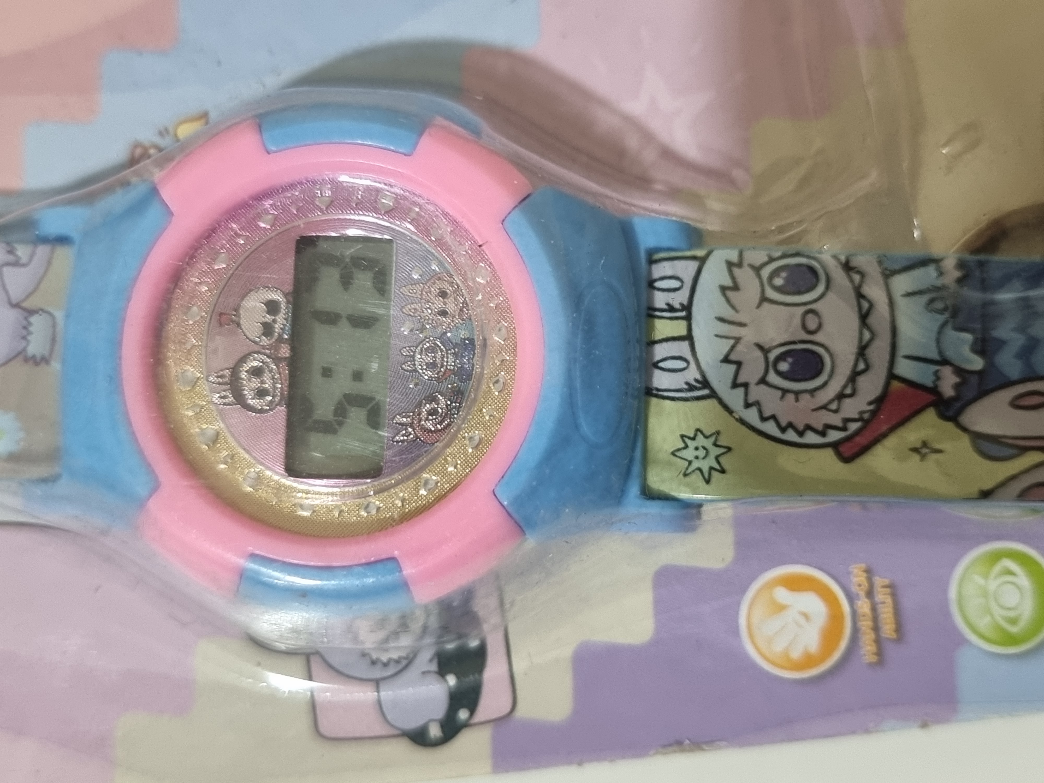 ست ساعت و پاسوییچی بچگانه طرح لبوبو  از برند Cute toys